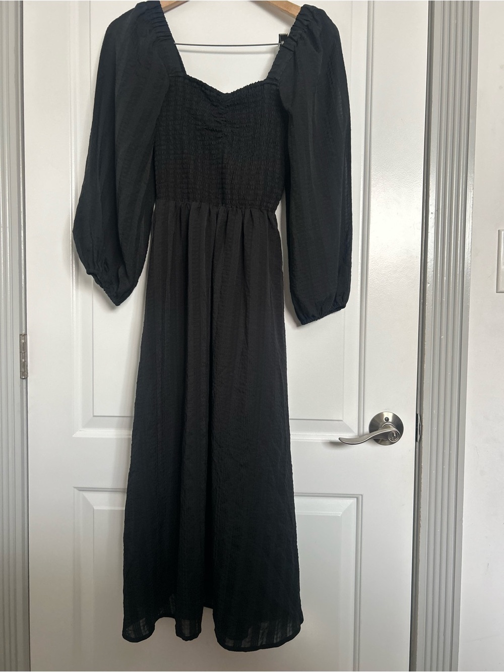 Madewell Lucie Sweetheart Midi Dress Size S Boho Cottage Prairie Coastal Chic - Picture 3 of 15